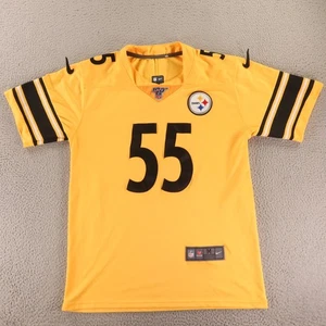 Camiseta deportiva de los Pittsburgh Steelers para hombre M NFL fútbol Devin Bush 55 Nike - Imagen 1 de 13