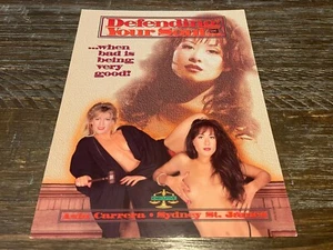 Defending Your Soul 8.5" x 11" Adult Film High Gloss Promo Ad Slick Asia Carrera - Picture 1 of 2