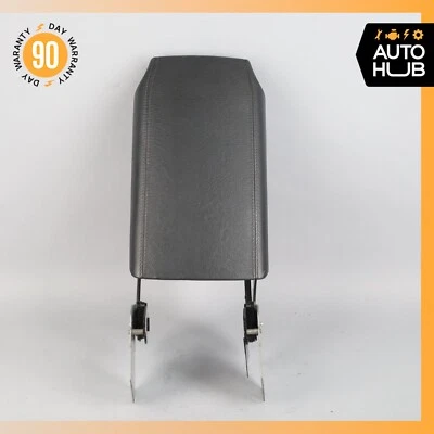 00-06 Mercedes W215 CL55 AMG CL500 consola central reposabrazos tapa cuero negro OEM Foto 1 de 4