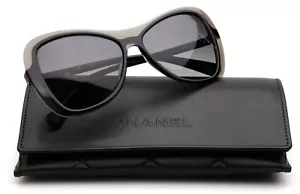 NUEVO CHANEL 5388 c.501/S8 Negro GAFAS DE SOL 3P 57-15-140mm Polarizadas Italia - Imagen 1 de 10