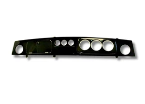 Dashboard for Austin Rover Mini , Gloss Piano Black, RHD 3 + 3 Chrome - Picture 1 of 6