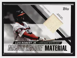 Luis Robert Jr. - 2024 Topps Major League Material #MLMLR - Imagen 1 de 2