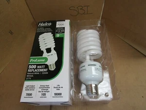 Halco ProLume T5 Natural White Spiral Bulb CFL 105/50/E39/277V 105 Watt 277V New - Picture 1 of 5