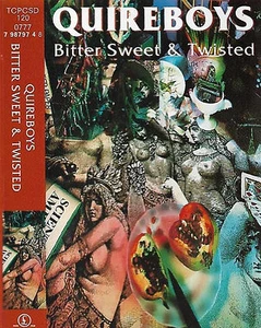 QUIREBOYS BITTER SWEET & TWISTED CASSETTE ALBUM HARD ROCK PARLOPHONE TCPCSD 120 - Picture 1 of 10