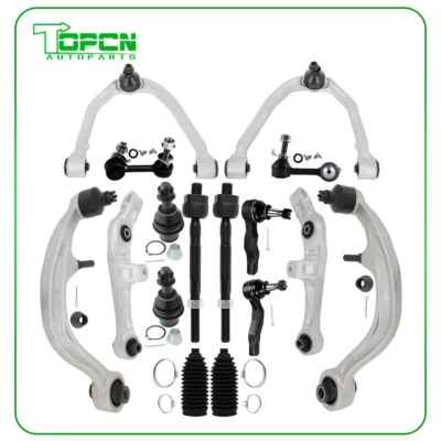 Front Upper & Lower Control Arm Tie Rod Suspension For 2003-2009 Nissan 350Z RWD Foto 1 de 4
