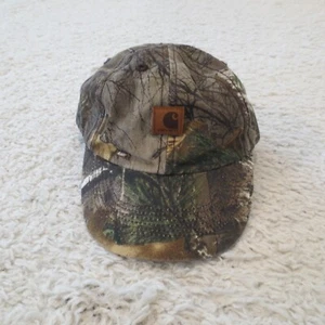 Carhartt Hat Cap Infant Camo Canvas Outdoor Hunting Farm Boys - Picture 1 of 7