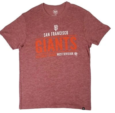 Camiseta gráfica de beisebol SAN FRANCISCO GIANTS marca 47 adulto M nova com etiquetas - Imagem 1 de 4