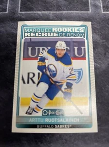 2021-22 O-Pee-Chee Marquee Rookies 521 Arttu Ruotsalainen Buffalo Sabres - Picture 1 of 2