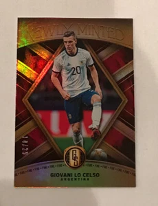 2019-20 Panini Gold Standard Soccer FINE Giovani Lo Celso #14/29 - Picture 1 of 3