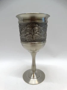 The Jacob Rosenthal Judaica Collection Pewter Kiddush Cup Goblet EUC - Picture 1 of 16