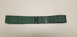 CINTURA VERDE OLIVA PISTOLA CINTURA TESSITURA ESERCITO MILITARE COTONE - Foto 1 di 2