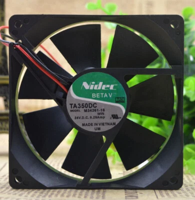 1PCS NEW Nidec TA350DC M34261-16 9025 24V 0.28A cooling fan #LRR - Image 1 of 3