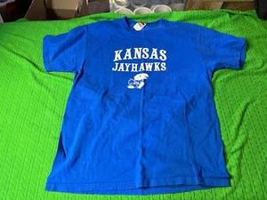 KU KANSAS JAYHAWKS LOGO SHIRT LARGE - Picture 1 of 4