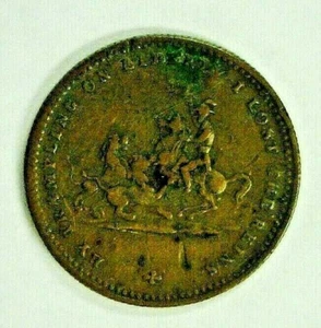 FICHA CORONACIÓN GUILLIAM IV 1831 PERDÍ EL REIS REDUCIDO 23/07/25 (9302) - Imagen 1 de 2