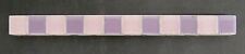 Vintage Tile Liner Checkerboard Pattern Purple/Pink