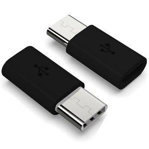 USB 3.1 Typ-C Adapter für Ulefone Armor 3W Micro USB Convert Stecker SCHWARZ