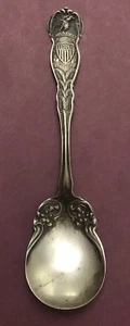 United States of America Silverplate Spoon: WM Rogers & Son;  6”;  Patent 1915 - Picture 1 of 4