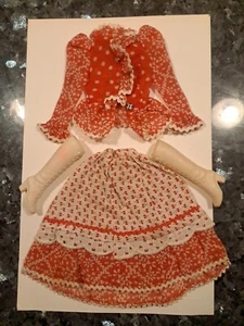 #1055 BARBIE " COUNTRY MUSIC" OUTFIT VERY NICE~ SKIRT, BOOTS, AND TOP 1972 - Bild 1 von 10