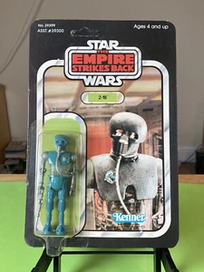 Vintage Kenner Star Wars 2-1B Figure Card 41 Back MOC ESB UNPUNCHED 1980! - Picture 1 of 8