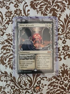 MTG *Showcase* Virtue of Loyalty Wilds of Eldraine (WOE) 277 Near Mint Rare - Bild 1 von 1