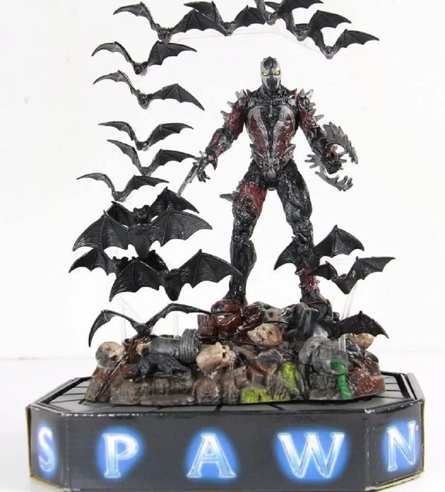 1998 McFarlane Toys Special Edition Spiked Spawn Figure Fish Tank A7
