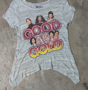 Disney Good As Gold XL Girls Youth Grey T-shirt - Picture 1 of 4