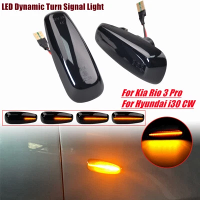 For Kia Rio III 2011-2016 Pro cee'd Hatchback LED Dynamic Side Marker Light - Image 1 of 4