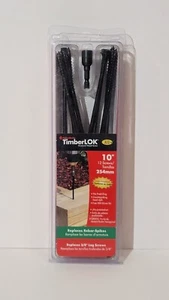 FastenMaster TimberLOK Heavy-Duty Wood Screw 10" Inches 12 Count FMTLOK10-12 - Picture 1 of 3