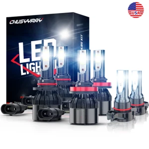 Faros antiniebla LED para Chevy Silverado 1500 2500 2009 2010 2011 2012 2013 - Imagen 1 de 14