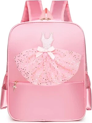 Cute Ballet Dance Backpack,Tutu Dress Dance Bag for Girls,Waterproof Bag Smal... - Image 1 of 4