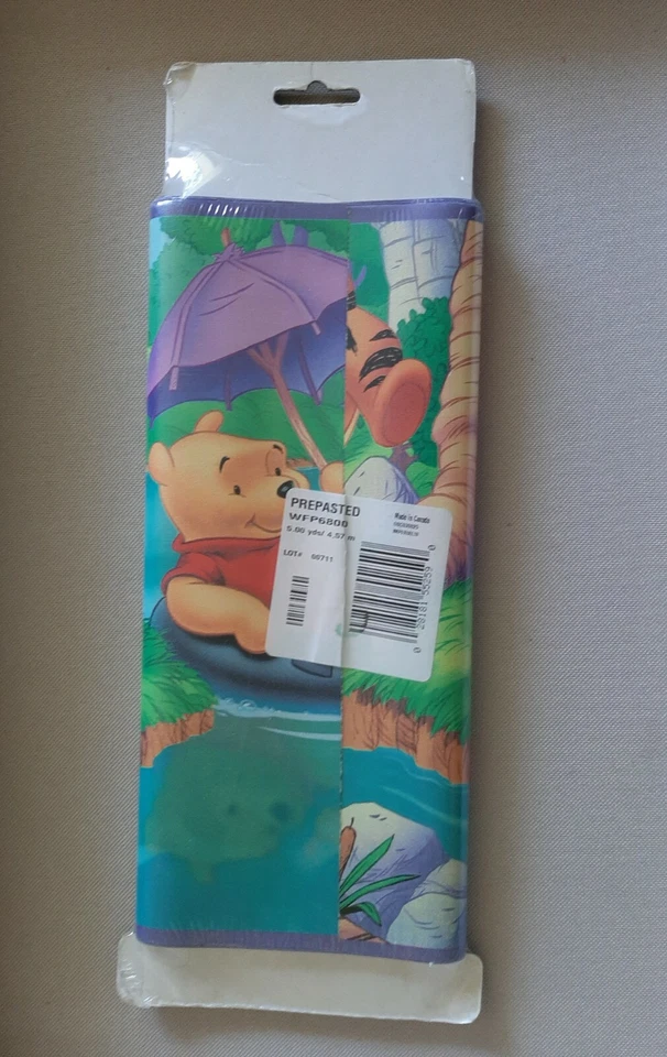 Disney Prepasted Wall Paper Border Winnie The Pooh Imperial Wfp6800