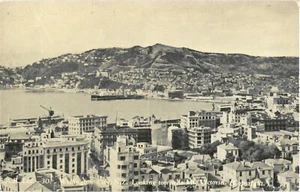 Looking Towards Mt. Victoria, Wellington City, New Zealand Postcard - Picture 1 of 2