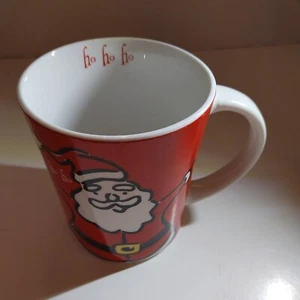 Santa Claus HO HO HO Coffee Cocoa Mug  by Gibson Max and Lucy  D4 - Picture 1 of 4