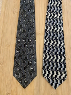 Corbatas Galleria & Co (2) 100 % seda para hombre 58"" Foto 1 de 4
