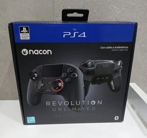 NACON Revolution Unlimited Pro Gamepad per PlayStation 4 - Nero - Foto 1 di 3