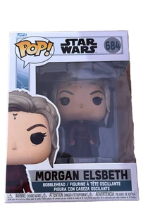 Funko Pop! Star Wars #684 Morgan Elsbeth Ahsoka Series Bobble- Head New - Picture 1 of 8