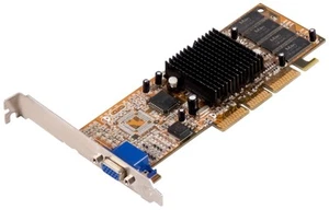 Graphic Card PROLINK Nvidia GEFORCE2 MX200 64MB MVGA-NVG11AM MX200 D-Sub AGP - Picture 1 of 2