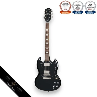 Epiphone Inspired By Gibson SG Standard Ebony Electric Guitar - Image 1 of 4