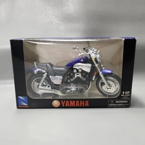NewRay Yamaha V-Max Motorcycle 1:12 Scale Diecast Blue 53797 Road Rider - Picture 1 of 11