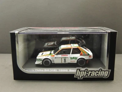 1/43 Lancia Delta S4  Totip  HPI RACING  Rally Sanremo Italy  1986 #8 D.Cerrato - Immagine 1 di 4