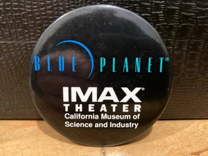 BLUE PLANET Promotional Movie Button - BEN BURTT IMAX NASA 1990 - Picture 1 of 1