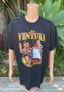 Camiseta para hombre Ace Ventura Pet Detective Jim Carrey estilo rap talla 2XL - Imagen 1 de 6
