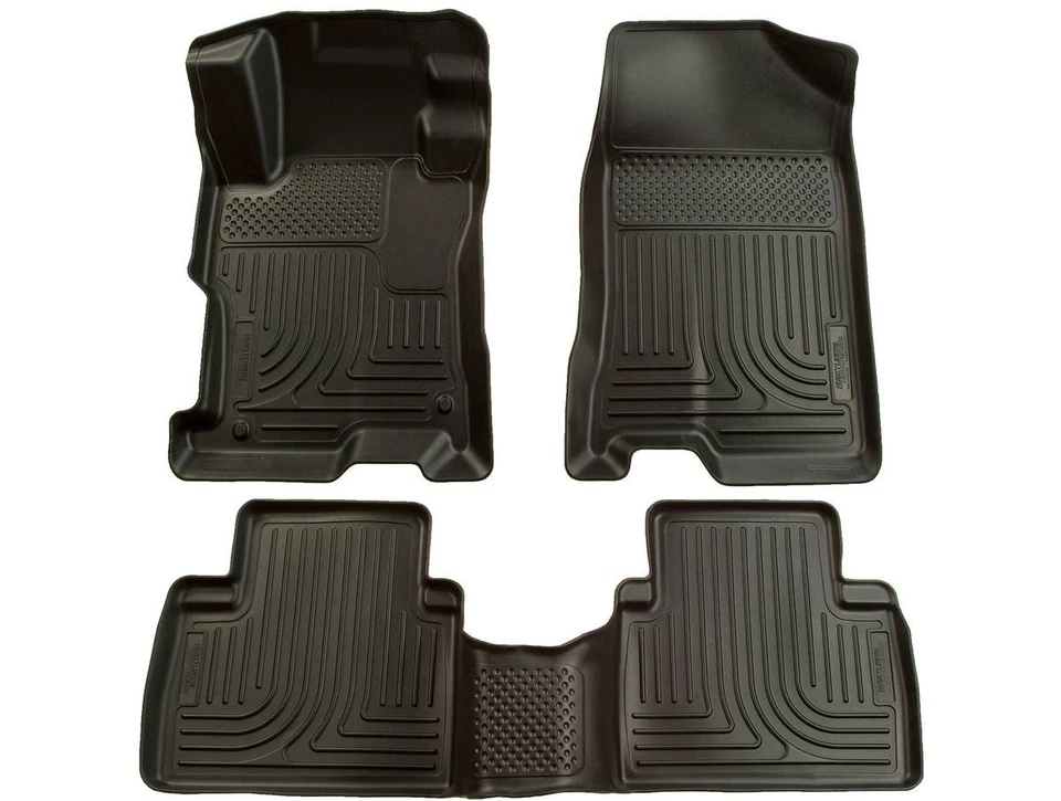 Husky Weatherbeater Mats Fit 06-09 Fusion,Mercury Milan; 07-09 MKZ Front/2nd Blk Foto 1 de 4