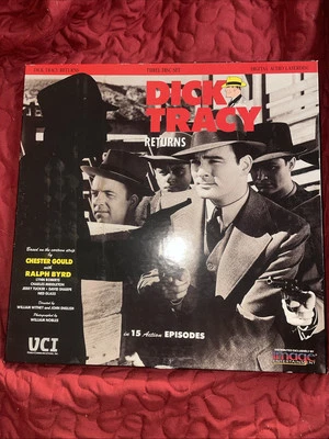 Vintage Dick Tracy  Series Laserdisc Movies - Image 1 of 4