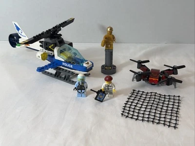 LEGO City полицейский набор #60207 небесная полиция погоня за дроном - 100% полный - без руководства - Изображение 1 из 4