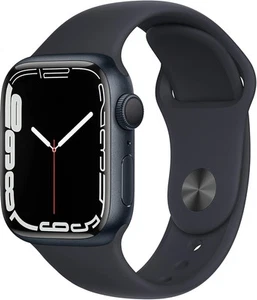 Apple Watch Series 7 - Aluminium - 45MM - Midnight Black - GPS - A2474 - Zdjęcie 1 z 7
