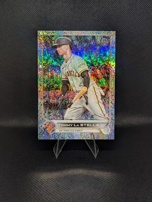 2022 Topps Series 1 TOMMY LA STELLA #241 FOILBOARD /390 San Francisco Giants - Image 1 of 2