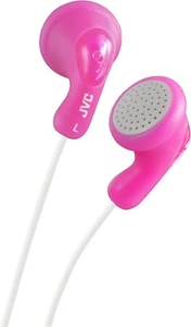 JVC HA-F14 PINK Gumy In-Ear Wired Noise Cancelling Headphone Original /Brand New - Picture 1 of 3