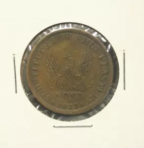 HT-57 1837 Hard Times Token - Shin Plasters (57822) - Picture 1 of 2