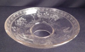 OUTSTANDING 1870's Illuminator Embossed  Decorated 7" Kerosene Oil Shade Holder - Picture 1 of 11